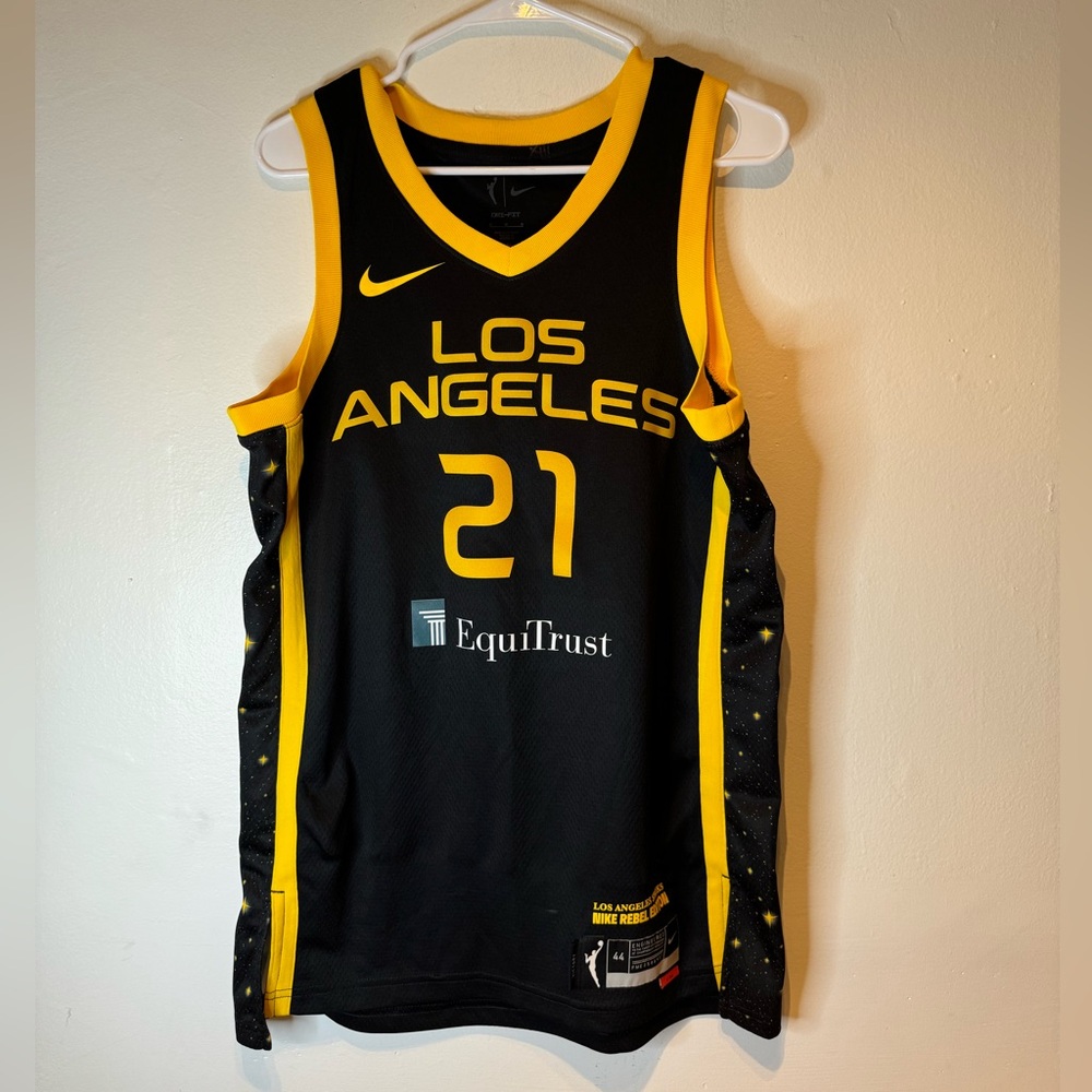 Mens Medium‎ Nike Los Angeles Sparks Black WNBA Rebel Jersey